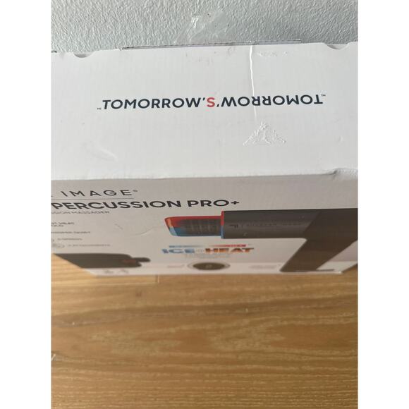 Sharper Image - Powerboost Pro+ Hot and Cold Percussion Massager - Black - Picture 2 of 8